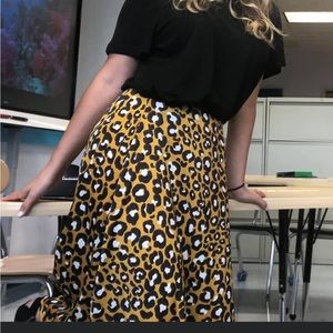 Cheetah skirt